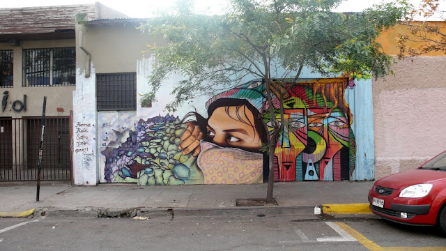 street art santiago de chile bellavista arte callejero by izak and henruz