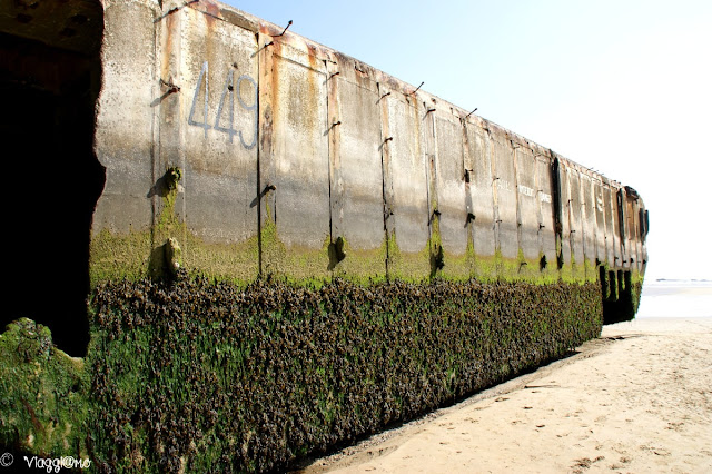 Uno dei componenti del porto Mulberry Harbour