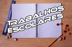 Resultado de imagem para trabalhos escolares