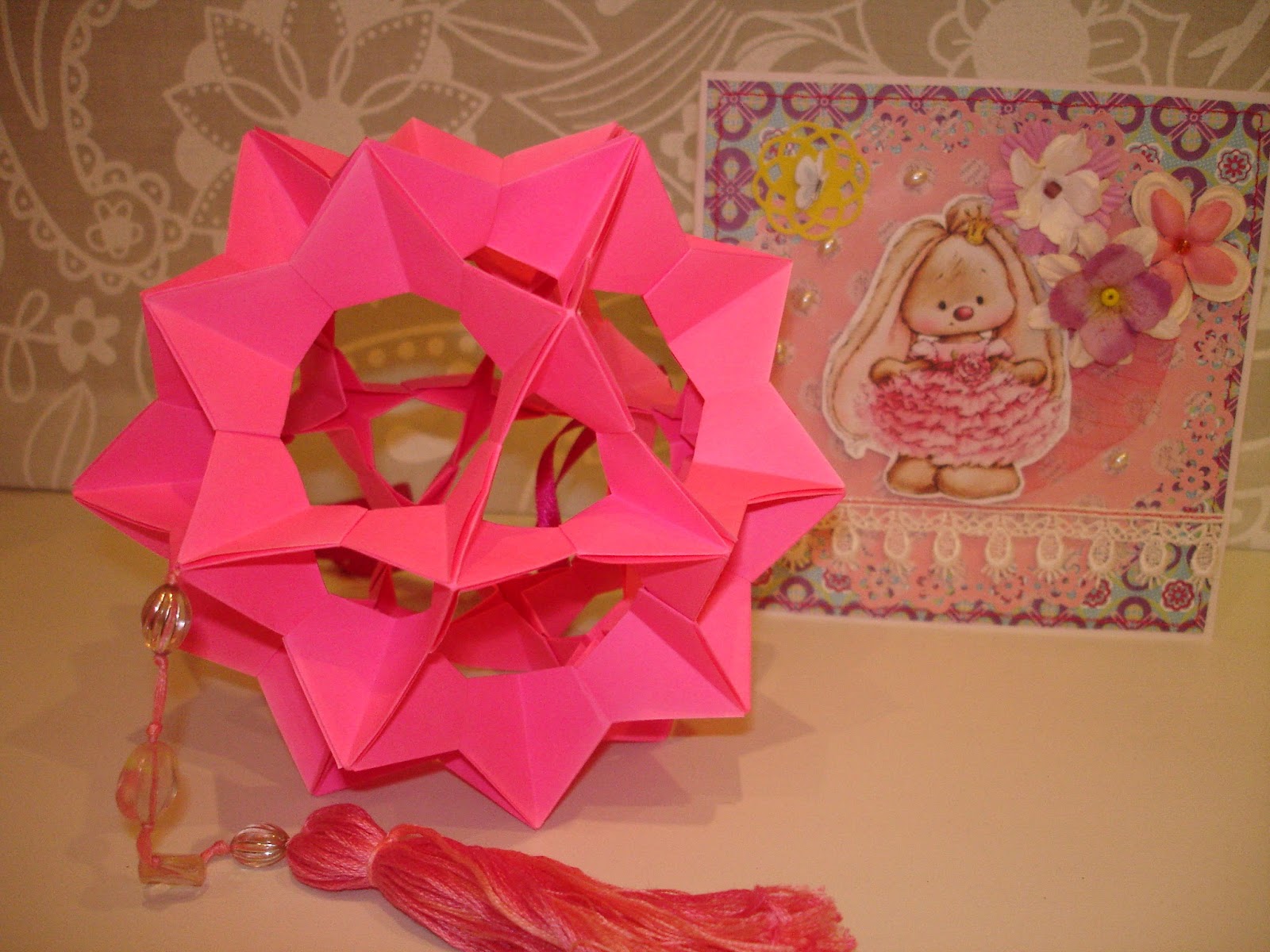 Цветущая электра кусудама схемы