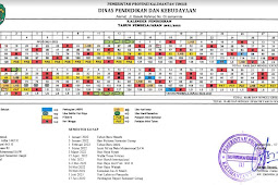 Kalender Pendidikan (Kaldik) 2021/2022 Kalimantan Timur - Kaltim (PDF)