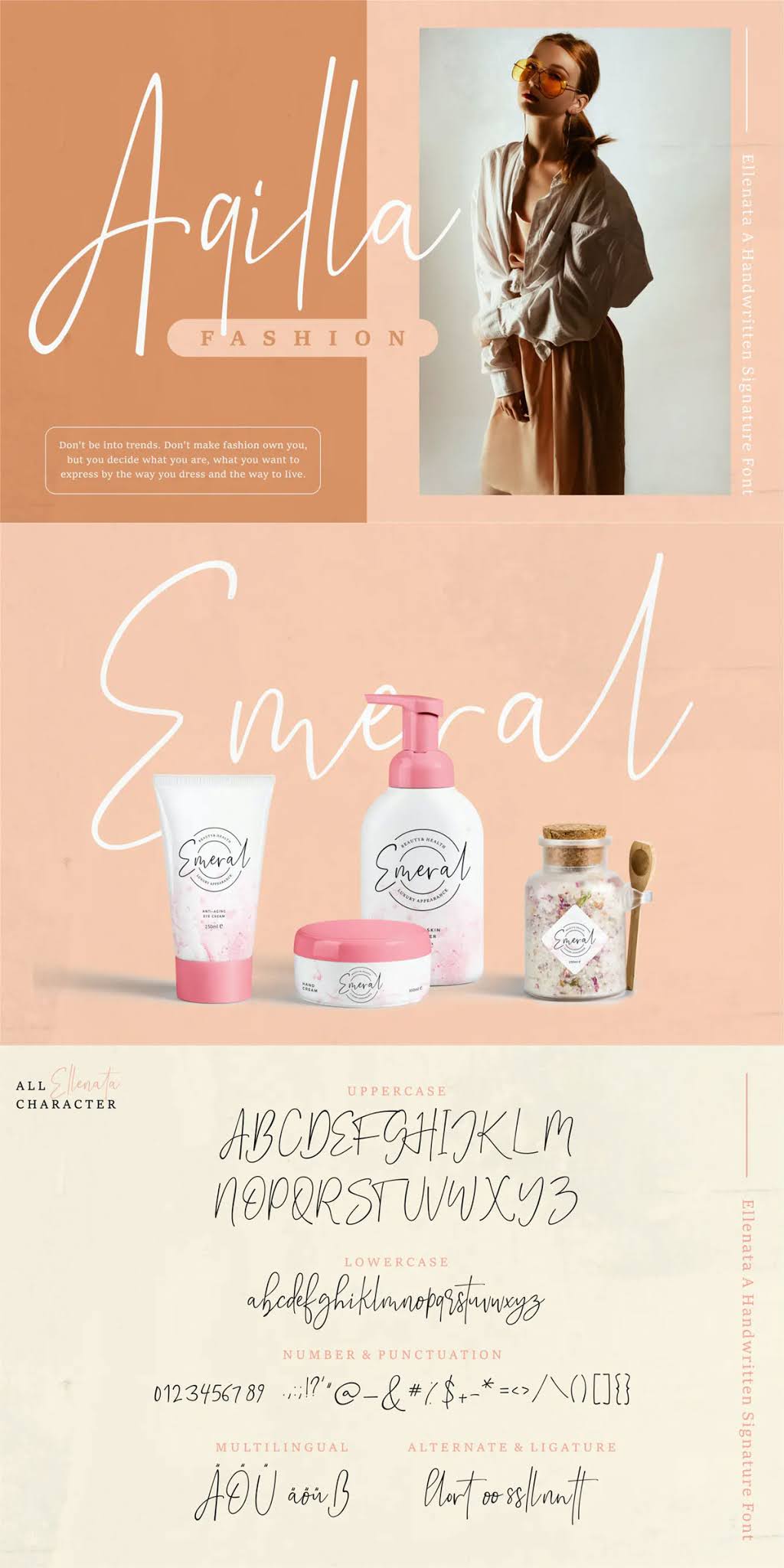 Ellenata - Signature Font 2 Ellenata - Signature Font