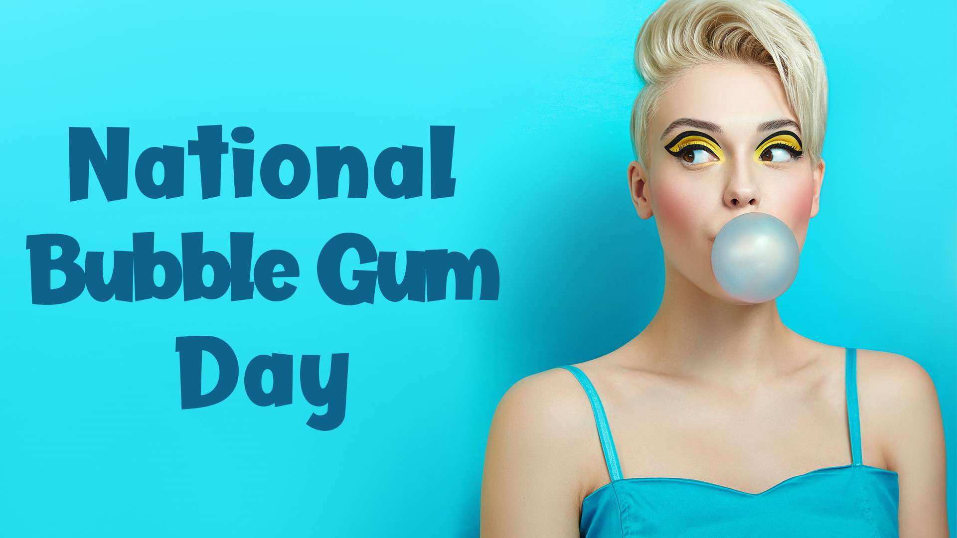 National Bubble Gum Day Wishes Images Whatsapp Images