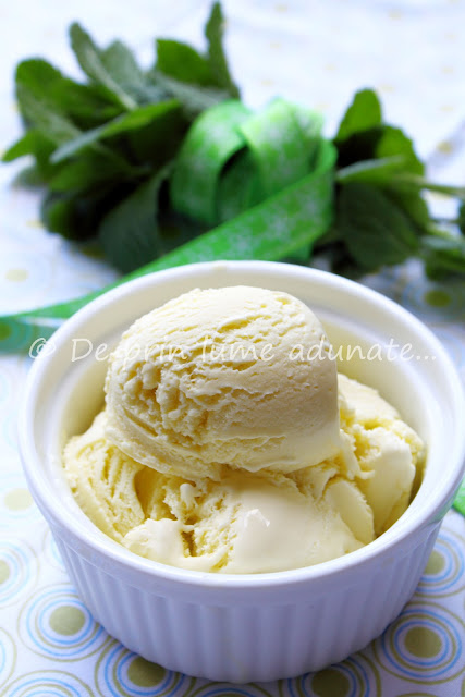 Inghetata de menta/ Mint Ice Cream