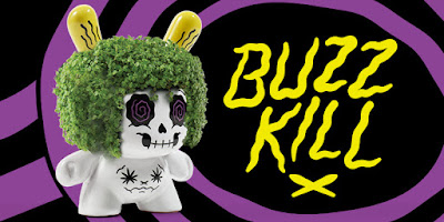 Buzz Kill Chia Pet White Edition Dunny by Kronk x Kidrobot