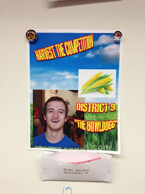 The Hunger Games Class Tributes: student marketing projects 