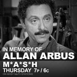 Allan Arbus, actor who starred on 'M*A*S*H,' dies pic
