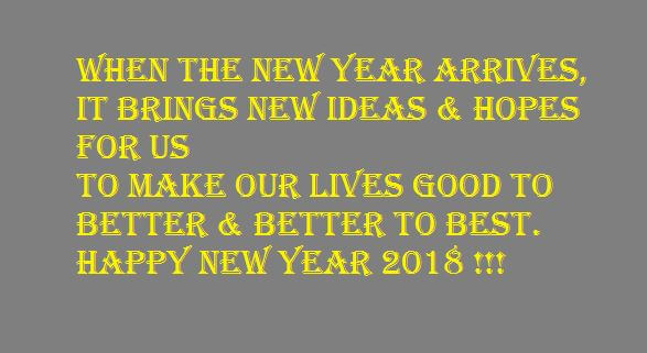 Happy New Year Messages