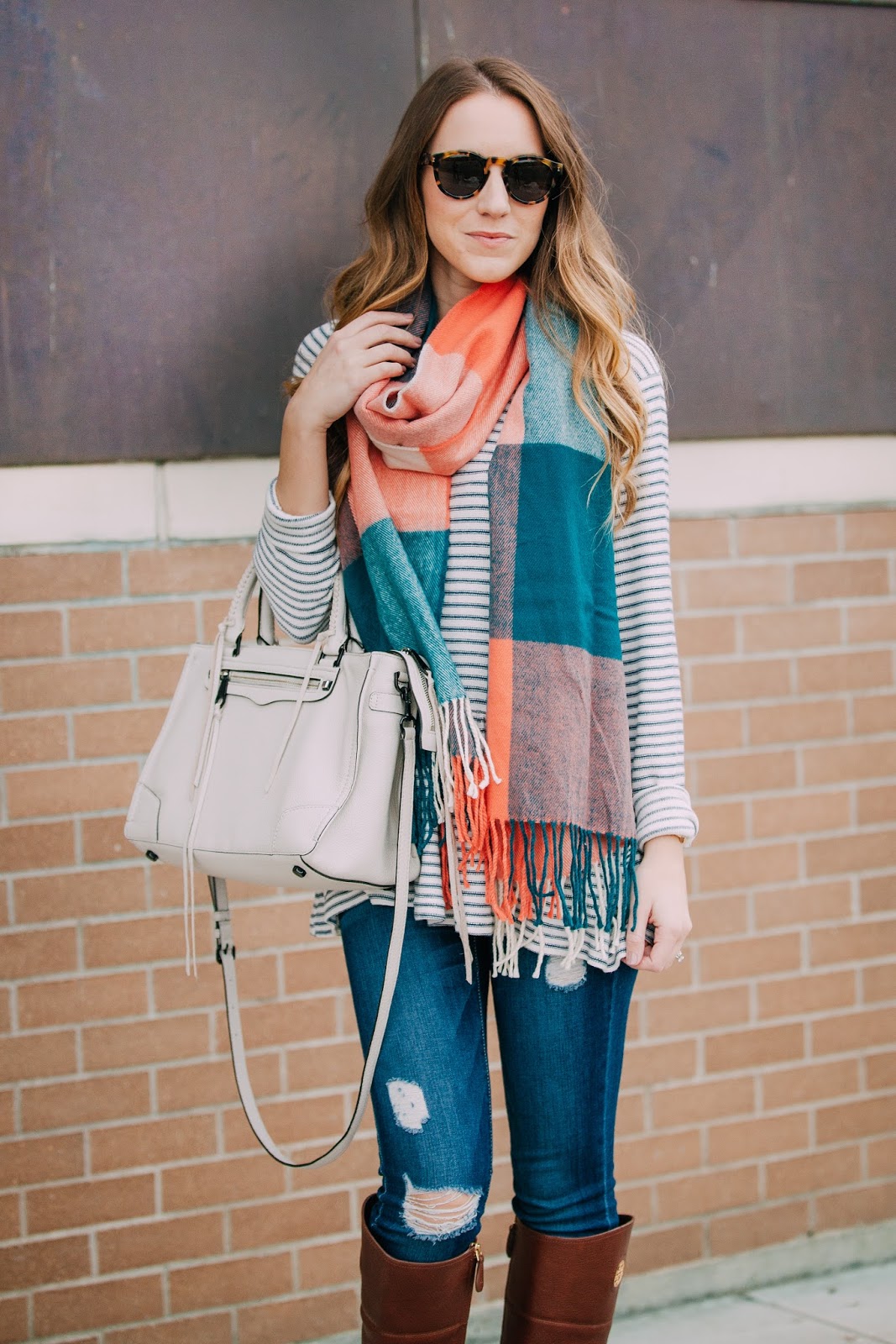 Plaid + Stripes for Spring - Twenties Girl Style