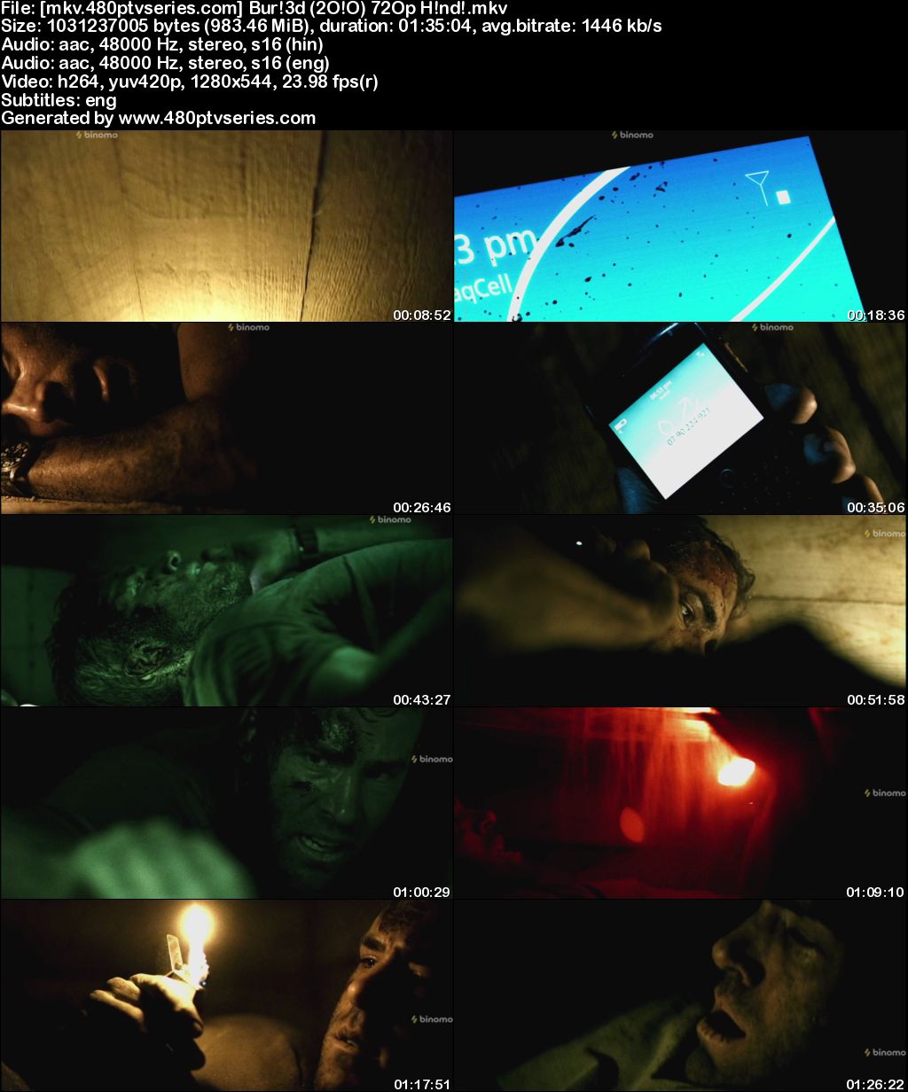 Watch Online Free Buried (2010) Full Hindi Dual Audio Movie Download 480p 720p Bluray
