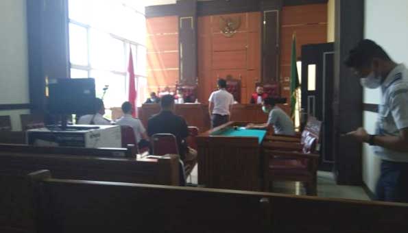 Sidang Kasus ODOL di PN Padang