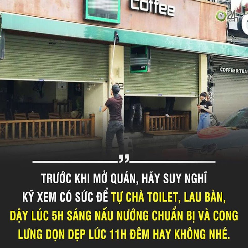  Hãy Suy Nghĩ Kỹ Trước Khi Mở Quán