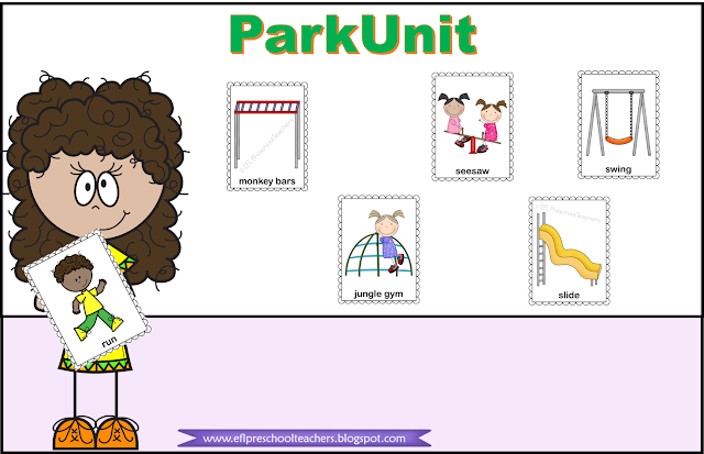 Park unit flashcards activity