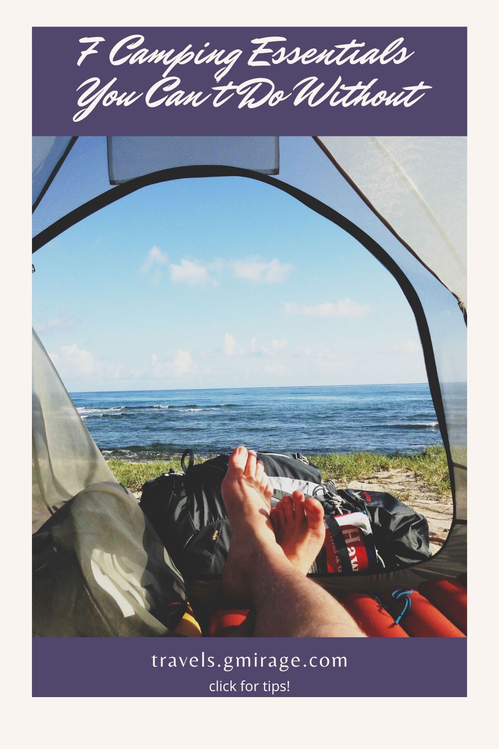 7 Camping Essentials You Can’t Do Without