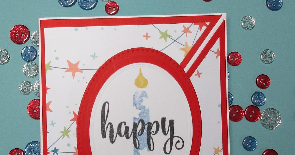 Stampin Carol Twisted Easel Candle