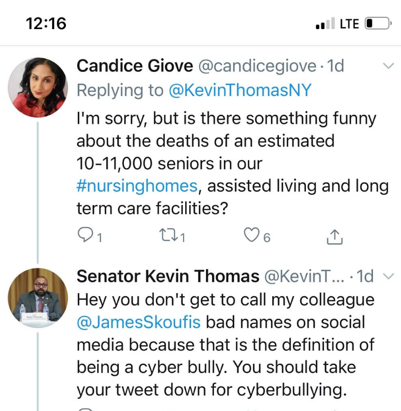 7 Representatives Ask DOJ To Subpoena Gov. Cuomo On COVID Nursing Home Deaths