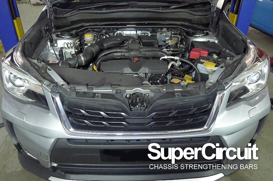 SUPERCIRCUIT CHASSIS STRENGTHENING BARS Subaru Forester (SJ) Front
