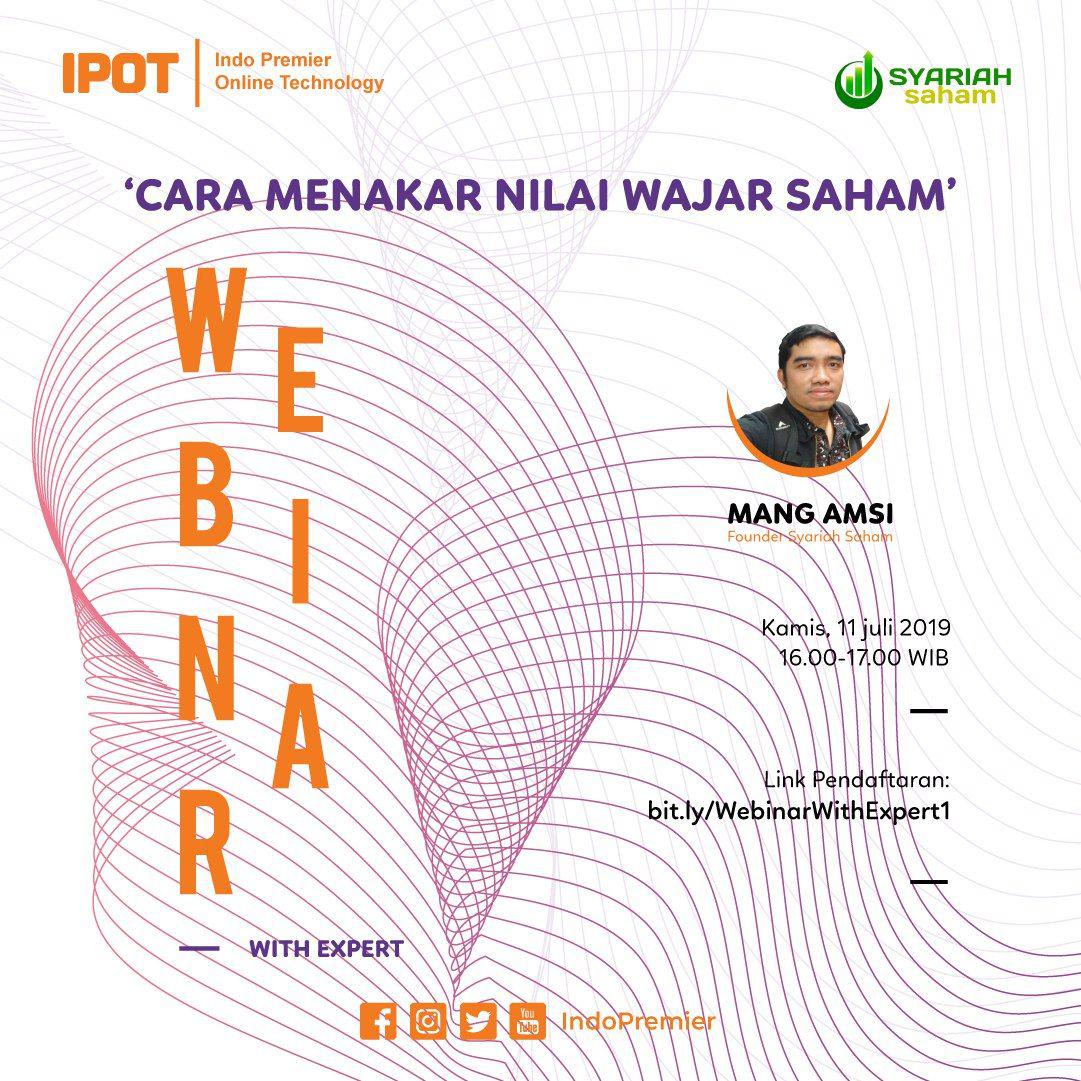 Webinar Cara Menakar Nilai Wajar