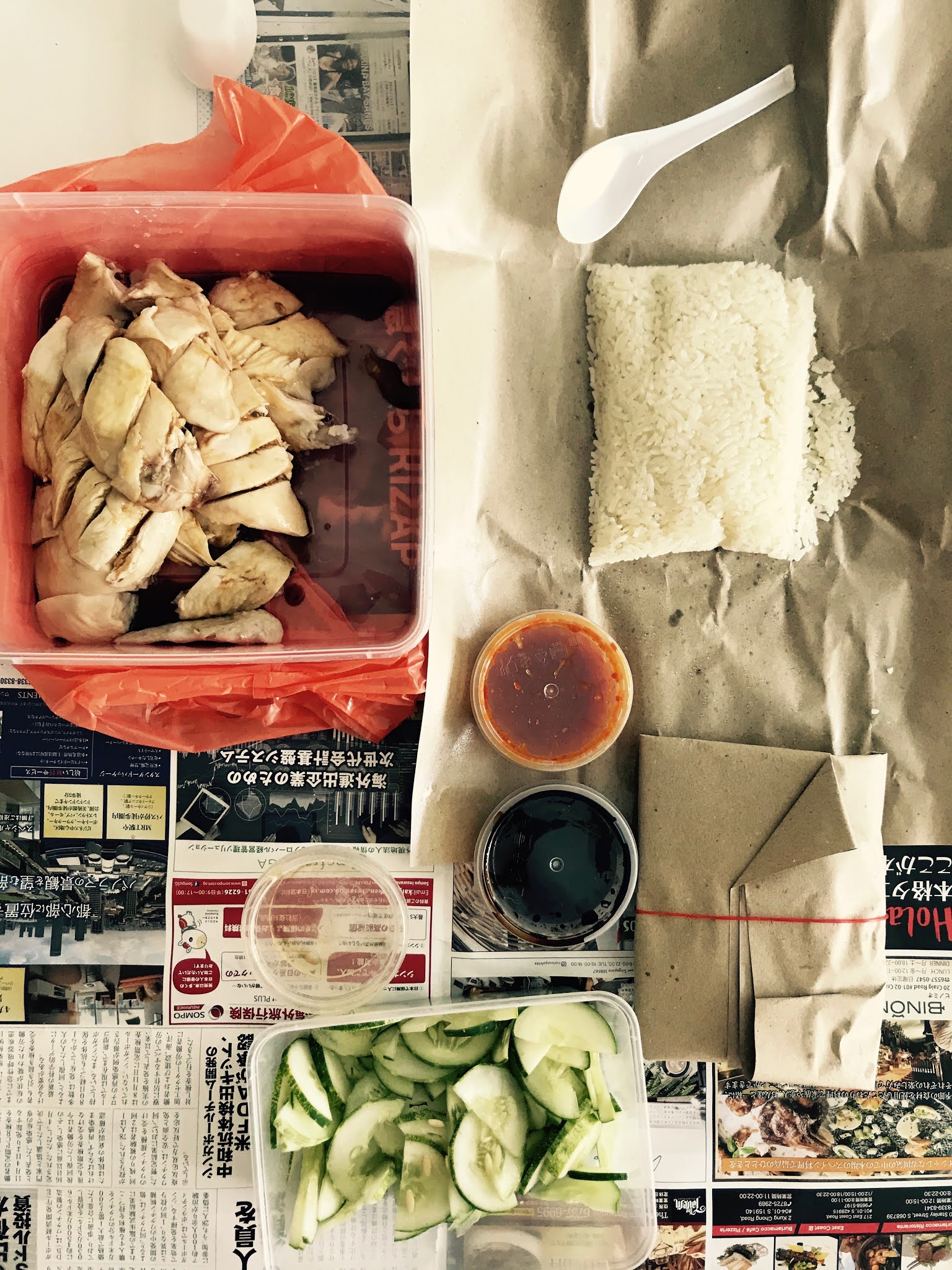 Small Potatoes Make The Steak Look Bigger Another take out from