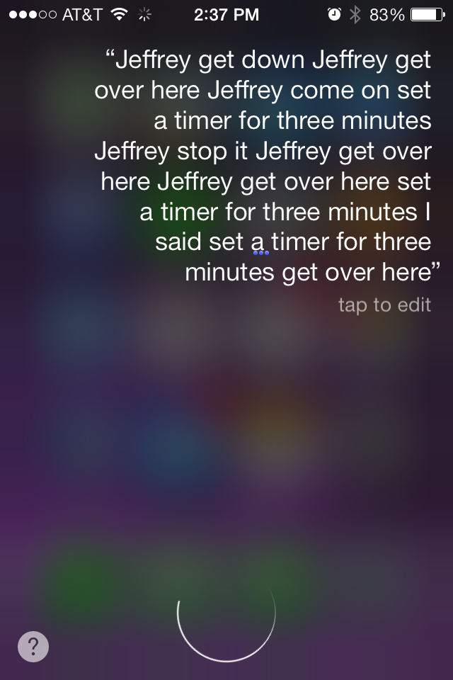 TheMacMommy: Siri Still Has A Sense of Humor