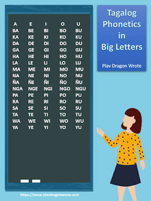 The Tagalog Phonetics in Big Letters - Effective Reading Guide for Kids