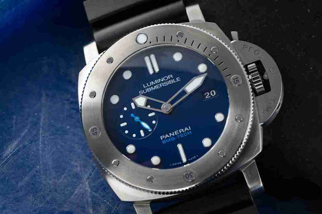 Buying Guide of Replica Panerai Submersible BMG-Tech Blue Titanium Watch 1