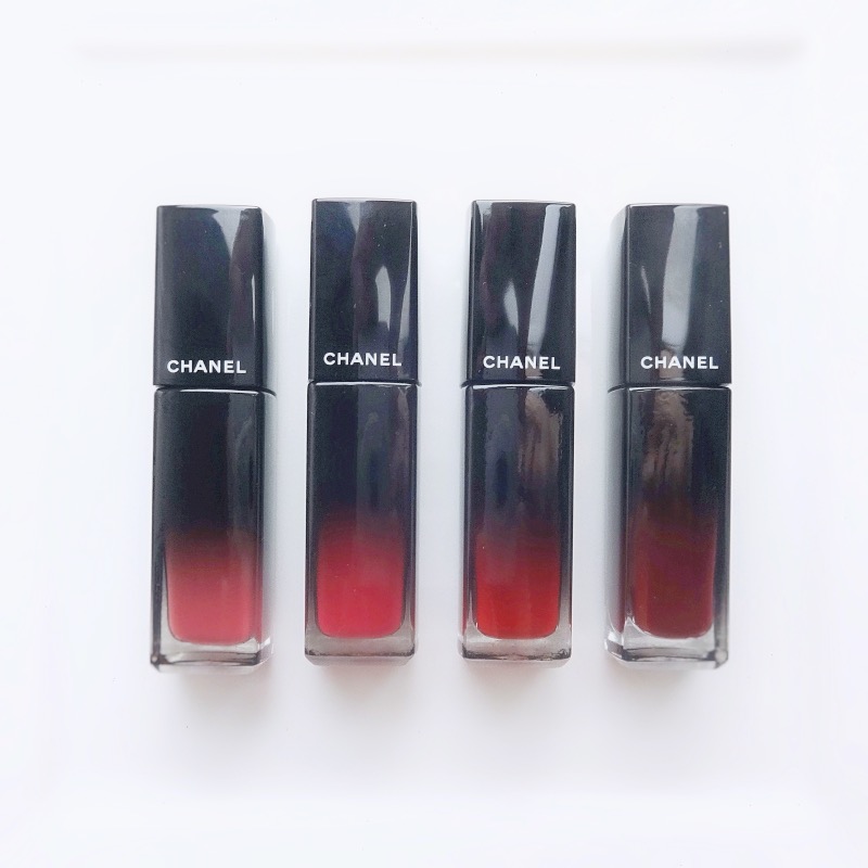 Chanel Rouge Allure Laque review swatches