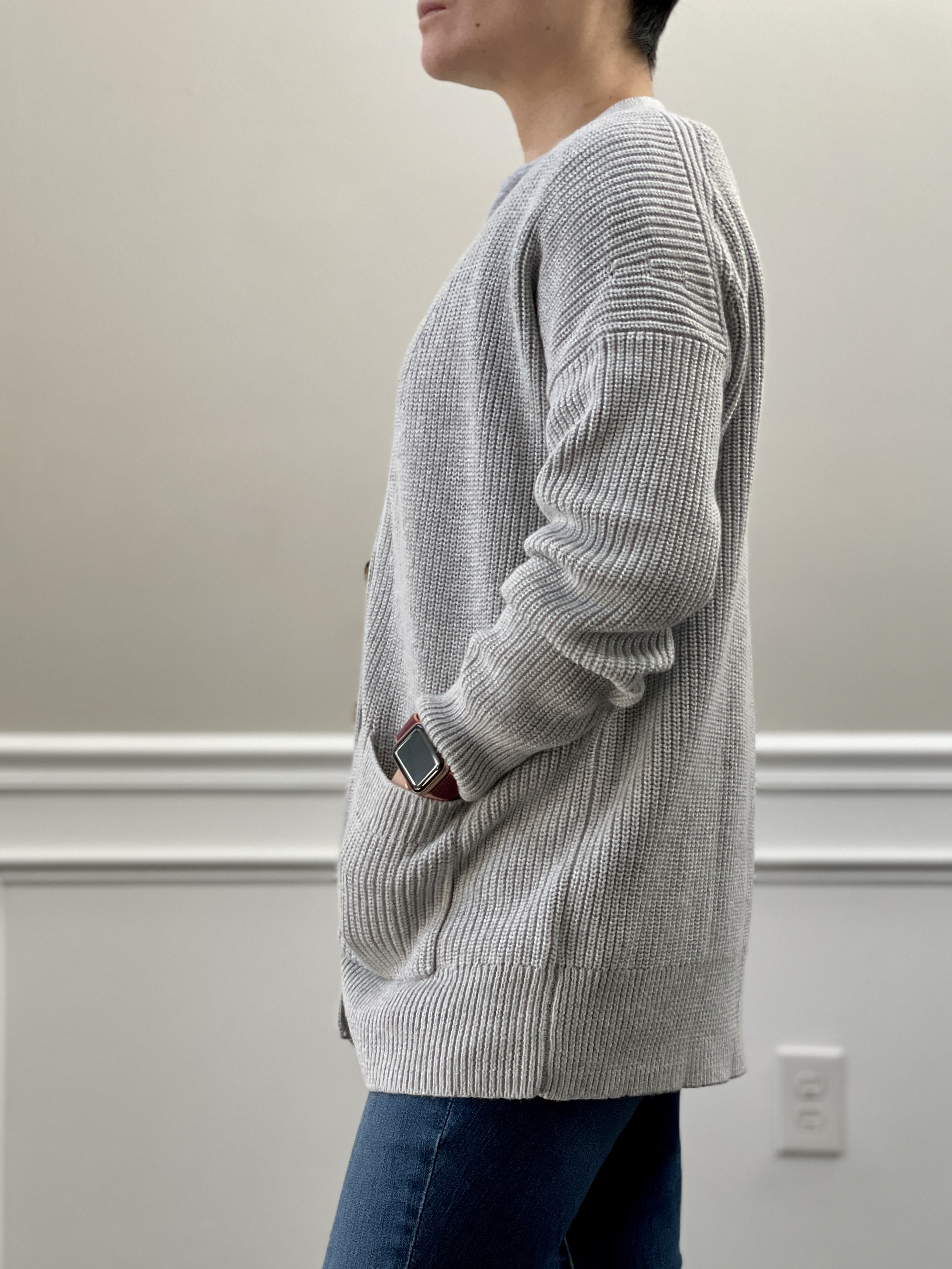 Louis Vuitton Men's Blue Camo Pique Jacquard Crewneck Sweater
