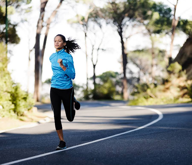 Mujer corriendo