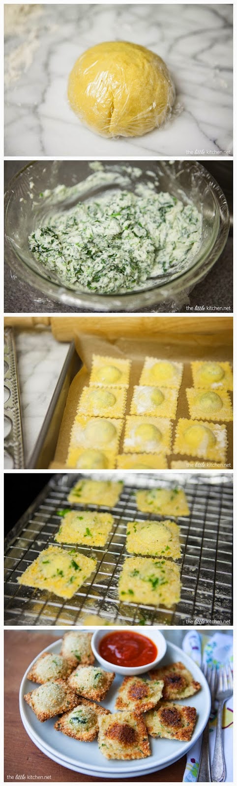 Homemade Spinach & Cheese Ravioli Recipe - Recipeez Blog