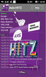 aplikasi Axis hitz
