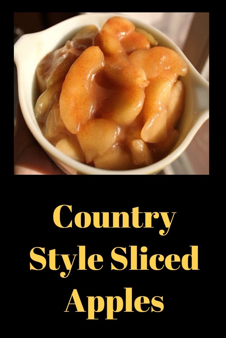 Country Style Sliced Baked Apples Recipe What's Cookin' Italian Style