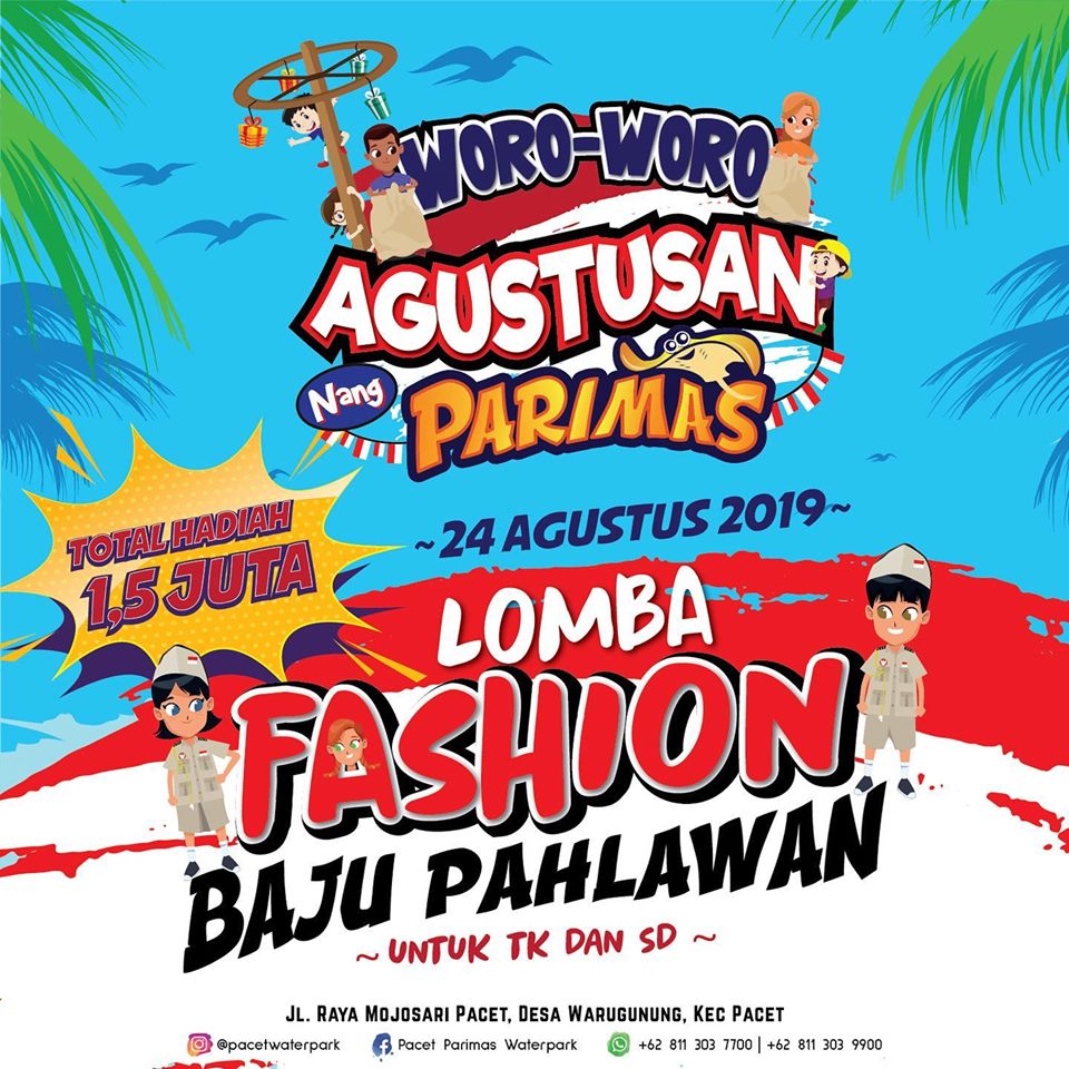 Lomba Fashion Baju Pahlawan. - LOMBA FASHION SHOW 2020 / 2021
