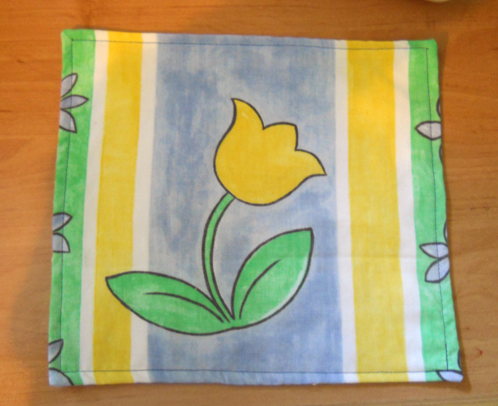 The Frugal Graduate How to Make Fabric Placemats Easy Sewing Tutorial