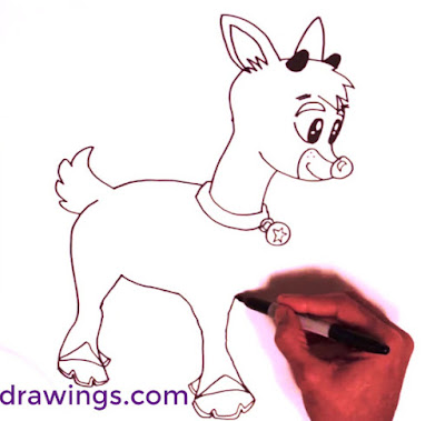 How to Draw Rudolph How to Draw Rudolph