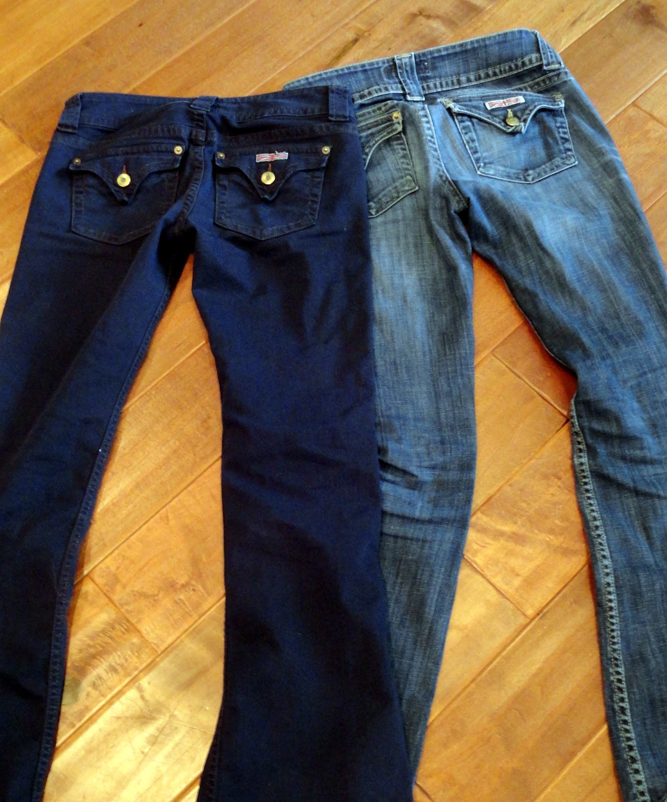 Dying Jeans With Rit Dye, Before and After. How To In Comments
