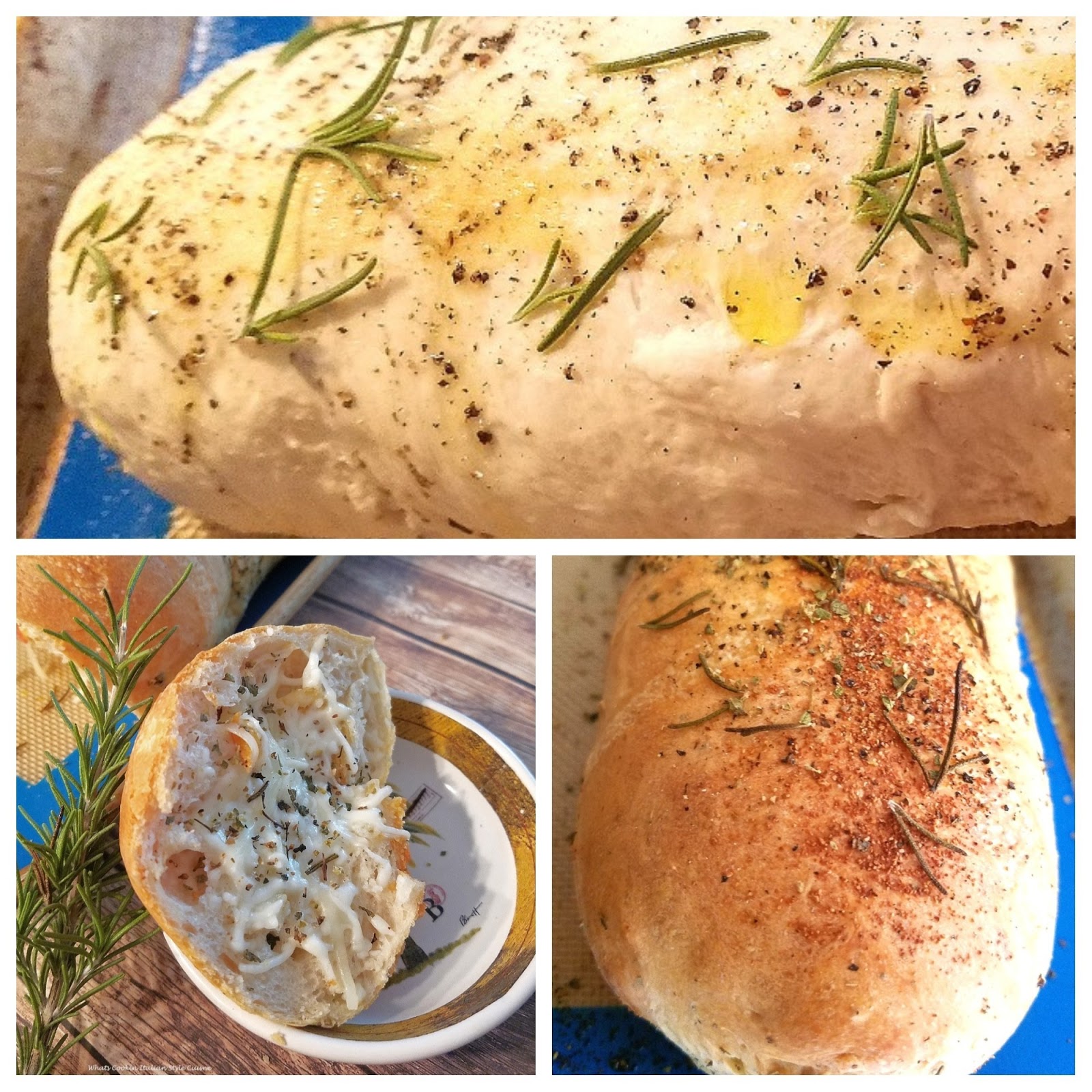 Mom's Focaccia Cheese Stuffed Bread