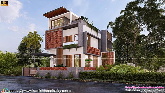 Contemporary style side view design