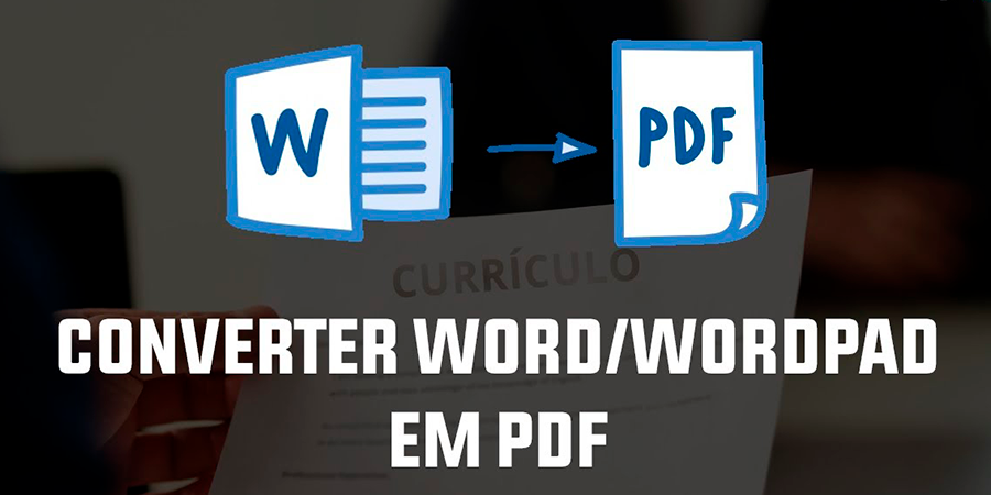 Como converter e editar um currículo / documento em PDF Word / Wordpad