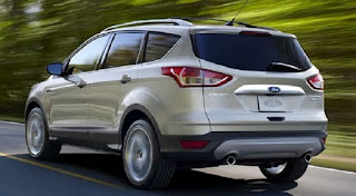 2017 Ford Kuga facelift right side rear image
