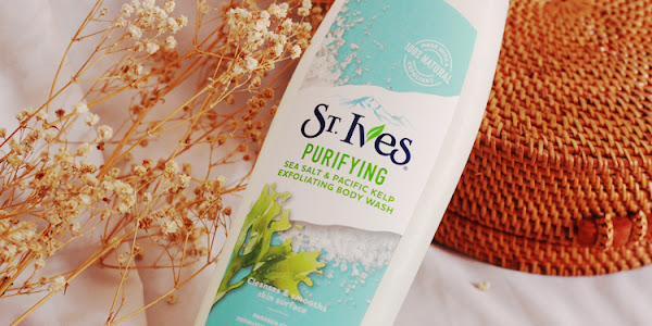 St. Ives Purifying Sea Salt & Pacific Kelp Exfoliating Body Wash Review