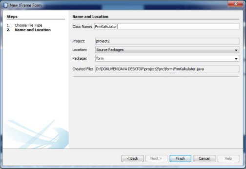 Membuat Kalkulator Sederhana Menggunakan Java - Contoh Aplikasi