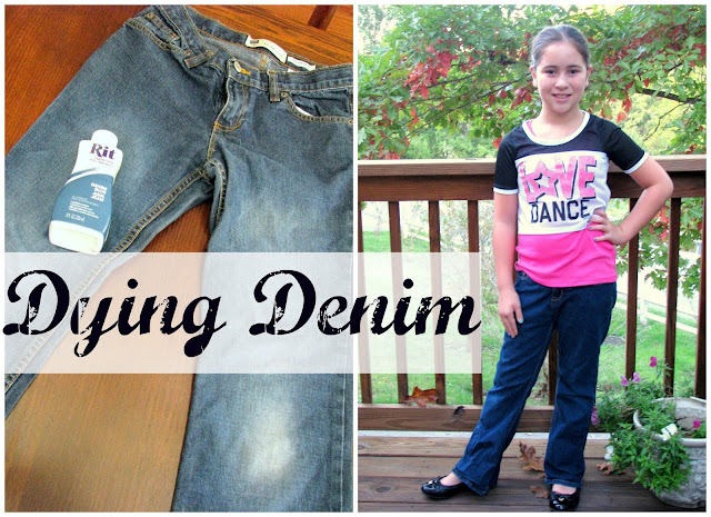 a penny for your closet: Making Faded Jeans New Again...a Denim Makeover