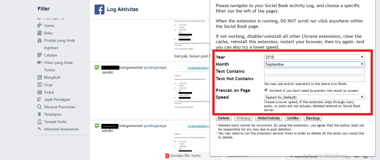 Cara Menghapus Semua Postingan di Grup Facebook [SEKALI KLIK]