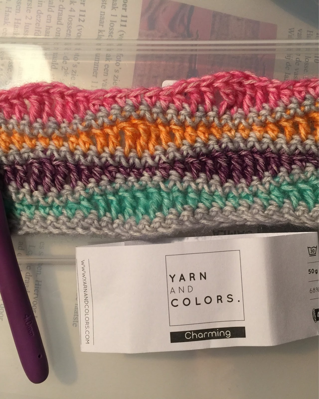 Renske Creatief Charming garen, Yarn and colors