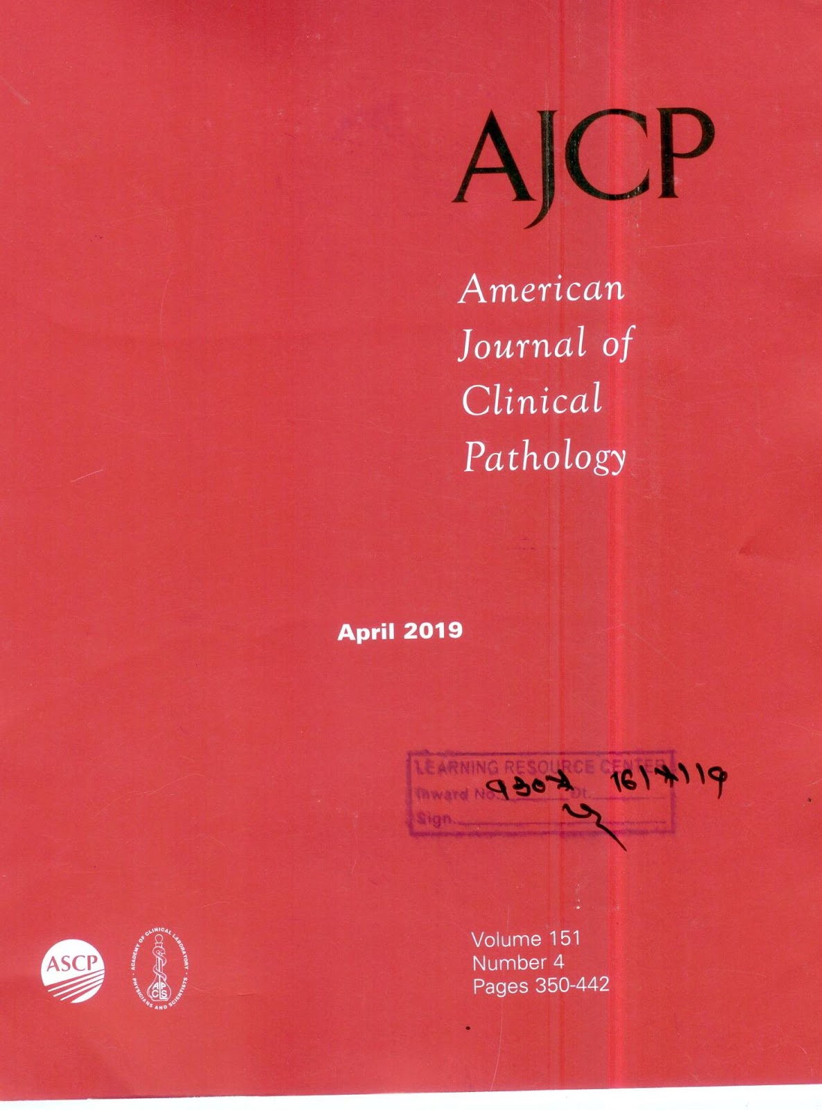 https://academic.oup.com/ajcp/issue/151/4