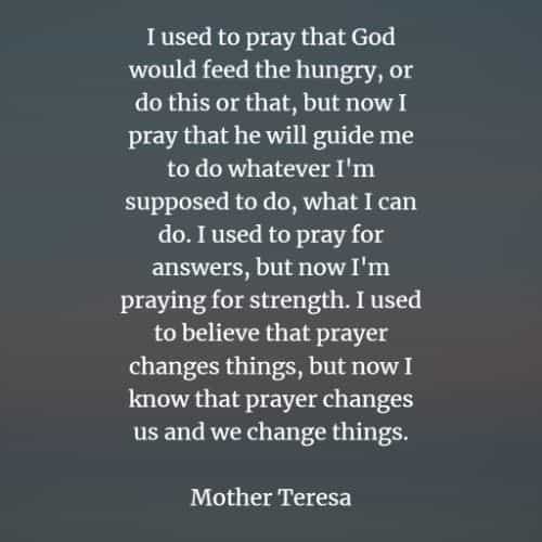 Mother Teresa Quotes Prayer 71 Famous Quotes And Sayings By Mother Teresa