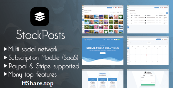 Stackposts v1.1 - Social Marketing Tool free download