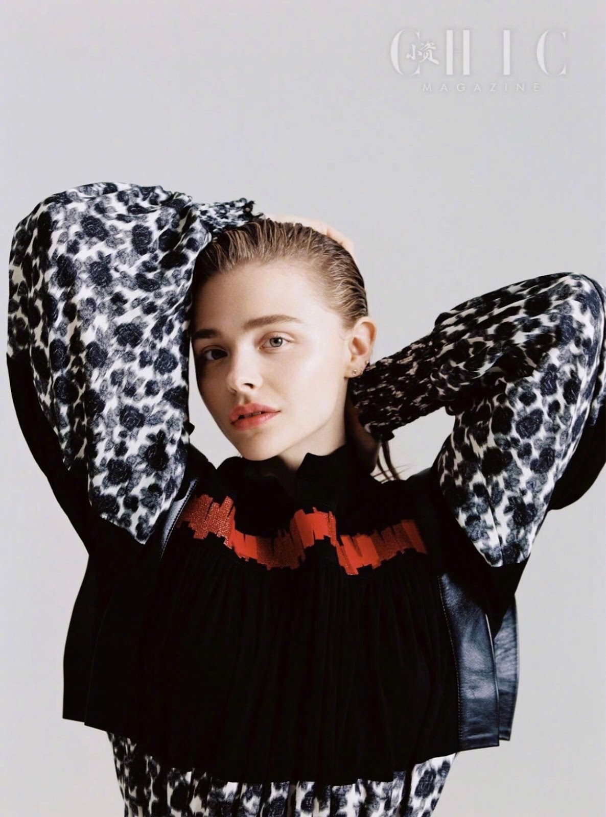Chloe Moretz na Chic Magazine de setembro de 2019