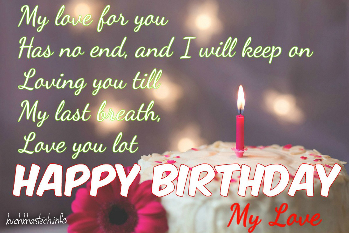 lovers bday status
